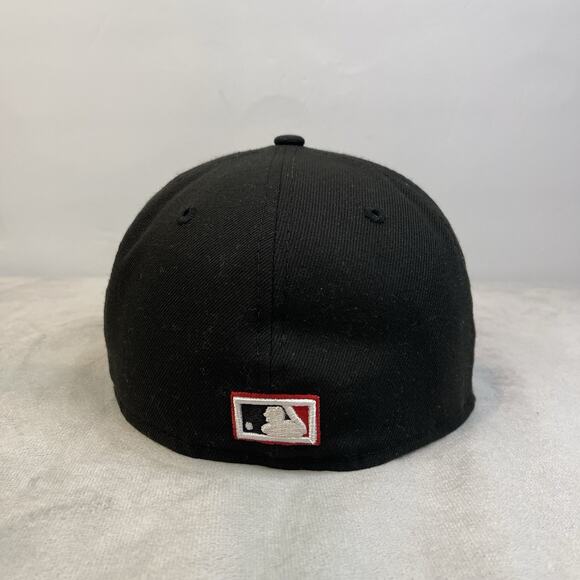 Atlanta Braves Hank Aaron New Era 40th Anniversary Fitted Hat 59Fifty 7 1/4 715 - Picture 3 of 9